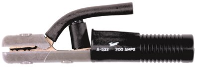 Twecotong Electrode Holder, 400 A, Copper Alloy, Double Ball Point - 4/0, 1/4 in Cap, 12 in L 358-9110-1105