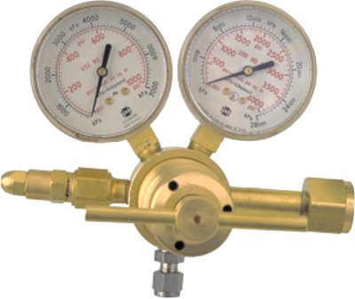 SR 4 High Pressure Single Stage Piston Regulators, Oxygen, CGA 540, 3,000 psig 341-0781-1445