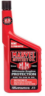 Marvel Mystery Oil Gas and Oil Additive, 1 pt, Plastic Bottle 465-012R