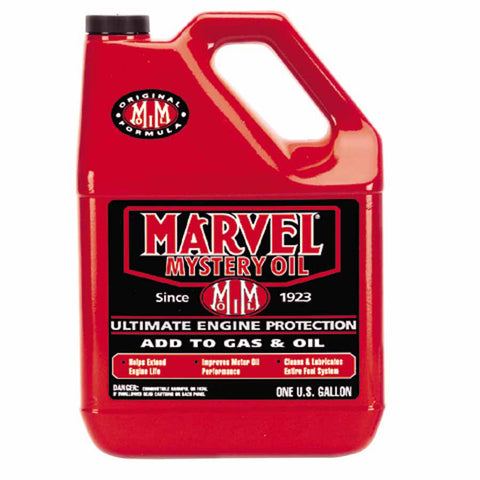 Marvel Mystery Oil Gas and Oil Additive, 1 gal, Plastic Bottle 465-MM14R