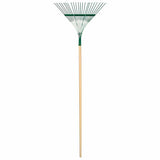 Leaf Rake, 22 in Steel Blade, 48 in Hardwood Handle 760-64430