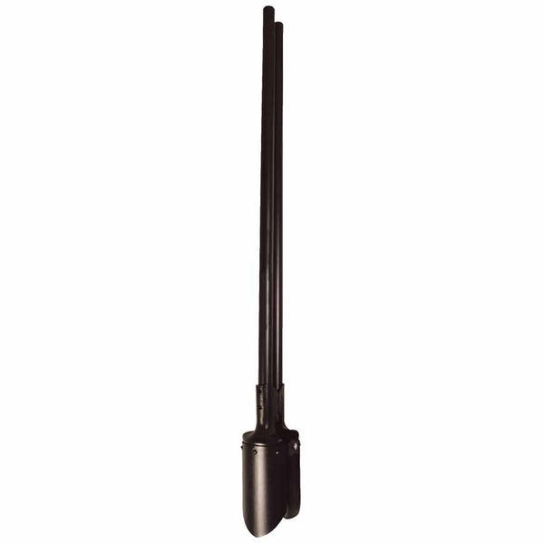 Post Hole Digger, 11.25 in Blade L, 6 in Spread, Hercules Pattern with Beveled Digging Edge, 48 in L Tubular Steel Handle 760-78007