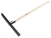 Concrete Rake w/Rebar Hook, 20 in Steel Blade, 60 in White Ash Handle 760-83154