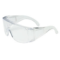Scout Series Safety Glasses, Clear Lens, Hard Coat, Clear Frame 112-250-99-0900