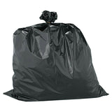 FLEX-O-BAG Trash Can Liners and Contractor Bags, 33 gal, 2.5 mil, 33 in X 40 in, Black, Extra HD Contractor Bag 795-HB33-60