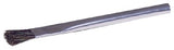 Acid/Flux Brush, 5/16 in W, 3/4 in Trim, Black Horsehair, Tin Ferrule handle 804-44088
