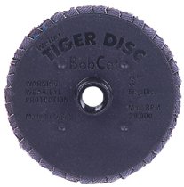 Bobcat Flat Style Flap Discs, 3 in, 40 Grit, 20,000 rpm 804-50913
