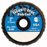 Bobcat Flat Style Flap Discs, 2 in, 80 Grit, 30,000 rpm 804-50935