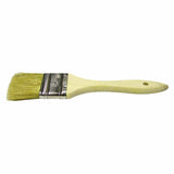 Chip & Oil Brushes, 4 in wide, 1 3/4 in trim, White China, Wood handle 804-40184