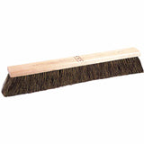 Coarse Sweeping Contractor Brooms, 24 in Hardwood Block, 3 in Trim, Palmyra 804-44584