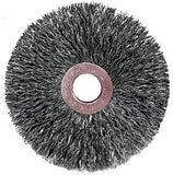 Copper Center Wire Wheel, 3 in D x 5/8 in W, .0118 in Steel Wire, 20,000 rpm 804-15563