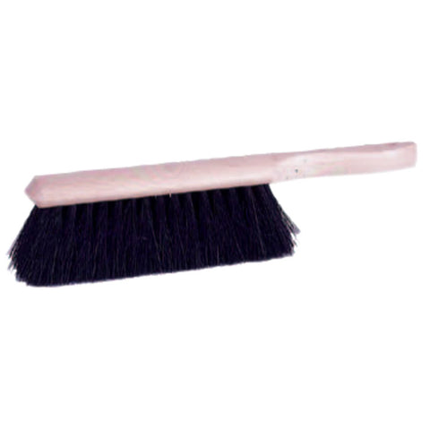 Counter Duster, 8 in Wood Block, 2-1/4 in Trim L, Black Horsehair Fill 804-44003