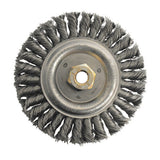 Dually Stringer Bead Wheel, 5 in dia x 1/2 in Face W x 5/8 in-11 UNC x 0.023 in, 12500 RPM, 5 EA/BX 804-79813