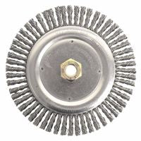 Dually Stringer Bead Wheel, 7 in dia x 3/16 in Face W x 5/8 in-11 UNC x 0.020 in, 9000 RPM, 1 EA/EA 804-79800