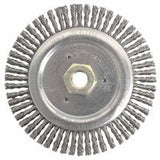 Dually Stringer Bead Wheel, 6 in dia x 3/16 in Face W x 5/8 in-11 UNC x 0.020 in, 12500 RPM, 1 EA/EA 804-79805