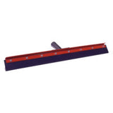 Floor Squeegee, Straight, 24 in, Black Rubber, Frame Only 804-45507