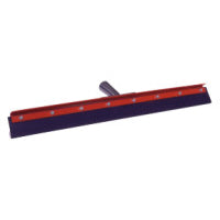 Floor Squeegee, Straight, 24 in, Black Rubber, Frame Only 804-45507