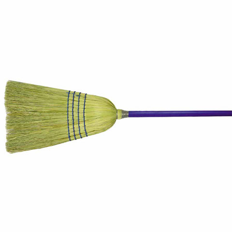 Household Broom, 15 in Trim L, Corn & Fiber 804-44547