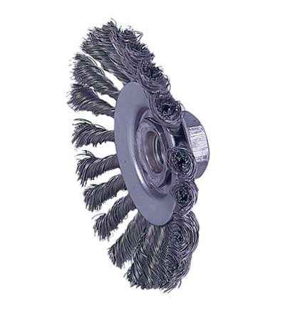Knot Wire Bevel Wheel, 4 1/2 in D 804-13456