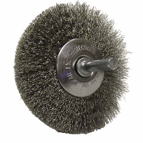 Narrow Face Concave Wire Wheel, 3 in D 804-17937