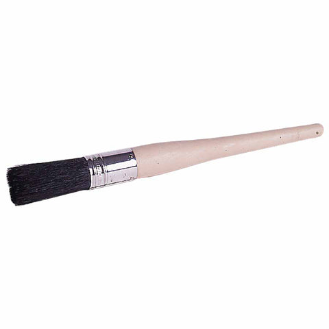 Oval Sash Brushes, #8 15/16" wide, 3 in trim, China Bristle, Foam handle 804-40020