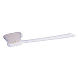 Plastic Block Utility Scrub Brush, 2 in Trim L, Nylon Fill, 20 in 804-44418