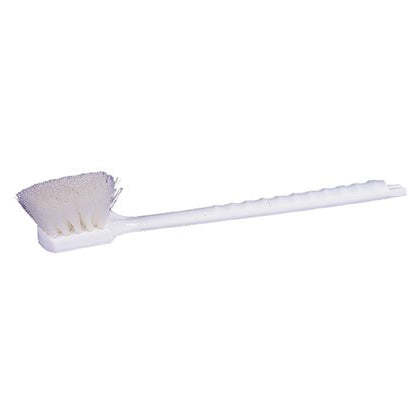 Plastic Block Utility Scrub Brush, 2 in Trim L, Nylon Fill, 20 in 804-44418