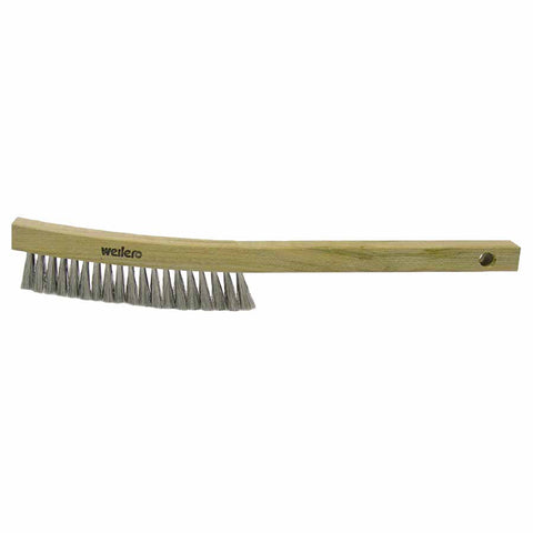 Plater's Brushes, 4 X 16 Rows, Steel Wire Wire, Wood Handle 804-44117