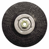 Polyflex Stringer Bead Twist Knot Wheel, 4 D x 3/16 W, .02 Steel, 20,000 rpm 804-35800