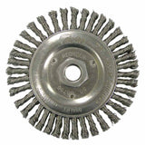 Roughneck Stringer Bead Wheel, 5 in dia x 3/16 in Face W x 5/8 in-11 UNC x 0.020 in, 12500 RPM, 1 EA/EA 804-08756