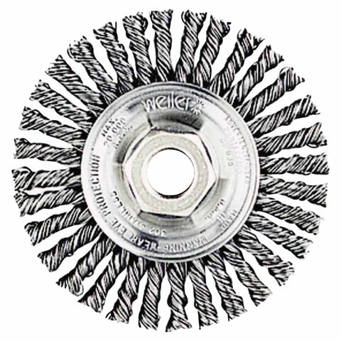 Roughneck Stringer Bead Wheel, 7 in dia x 3/16 in Face W x 5/8 in-11 UNC x 0.020 in, 9000 RPM, 10 EA/CTN 804-09000
