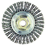 Roughneck Max Stringer Bead Wheel, 4 in dia, 3/16 in W, 0.020 in Steel Wire, 20000 RPM 804-13131