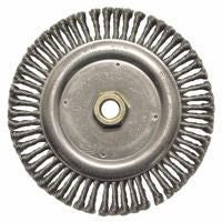 Roughneck Stringer Bead Wheel, 7 in dia x 3/16 in Face W x 5/8 in-11 UNC x 0.020 in, 9000 RPM, 10 EA/CTN 804-09100