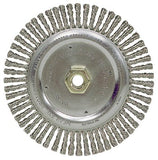 Roughneck Stringer Bead Wheel, 7 in dia x 3/16 in Face W x 5/8 in-11 UNC x 0.020 in, 9000 RPM, 1 EA/EA 804-09200
