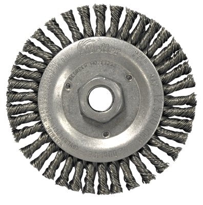 Roughneck Stringer Bead Wheel, 4-1/2 in dia x 3/16 in Face W x 5/8 in-11 UNC x 0.020 in, 15000 RPM, 5 EA/CT 804-13232