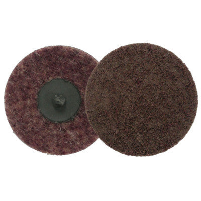 Surface Conditioning Disc, 3 in dia, Medium Grit, Aluminum Oxide, Maroon 804-51534