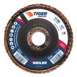 Tiger Angled Flap Disc, 7/8 in, 60 Grit, 10 per Box 804-51313