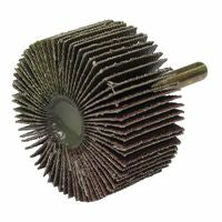 Tiger Mounted Flap Wheels, 2 in, 120 Grit, 25000 rpm, Stem Mount 804-52017