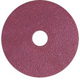 Tiger Resin Fiber Discs, 5 in Dia., 24 Grit 804-59501