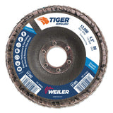 Tiger Angled Flap Disc, 7/8 in, 80 Grit, 10 per Box 804-51302