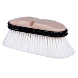 Truck Wash Brush, 9-1/2 in Foam Block, 2.5 in Trim L, Flagged White Polystyrene 804-44510
