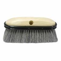 Truck Wash Brushes, 9 1/2 in Foam Block, 2.5 in Trim, Flagged Grey Fiber Fill 804-44318