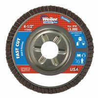 Vortec Pro Abrasive Flap Disc, Zirconium, 4-1/2 in dia, 60 Grit, 7/8 Arbor, 13000 RPM 804-31309