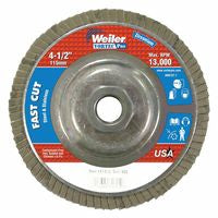 Vortec Pro Abrasive Flap Disc, 4-1/2 in dia, 60 Grit, 5/8 in-11, 13000 rpm, Type 29 804-31315