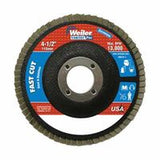 Vortec Pro Abrasive Flap Disc, Zirconium, 4-1/2 in dia, 120 Grit, 7/8 Arbor, 13000 RPM 804-31347