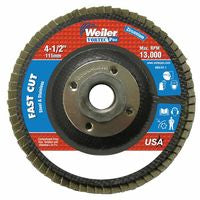Vortec Pro Abrasive Flap Disc, 4-1/2 in dia, 36 Grit, 5/8 in-11, 13000 rpm, Type 29 804-31349