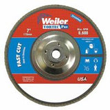 Vortec Pro Abrasive Flap Disc, 7 in dia, 36 Grit, 5/8 in-11, 8600 rpm, Type 29 804-31367