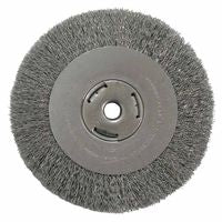 Vortec Pro Crimped Wire Wheel, 8 in D, .014 Carbon Steel, 6,000 rpm, Retail Pk 804-36005