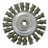 Vortec Pro Knot Wire Wheel, 4 in Dia, .014 Stainless Steel, Retail Pk 804-36013