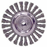 Vortec Pro Knot Wire Wheel, 6 in Dia, .025 in Carbon Steel Wire, Retail Pk 804-36024